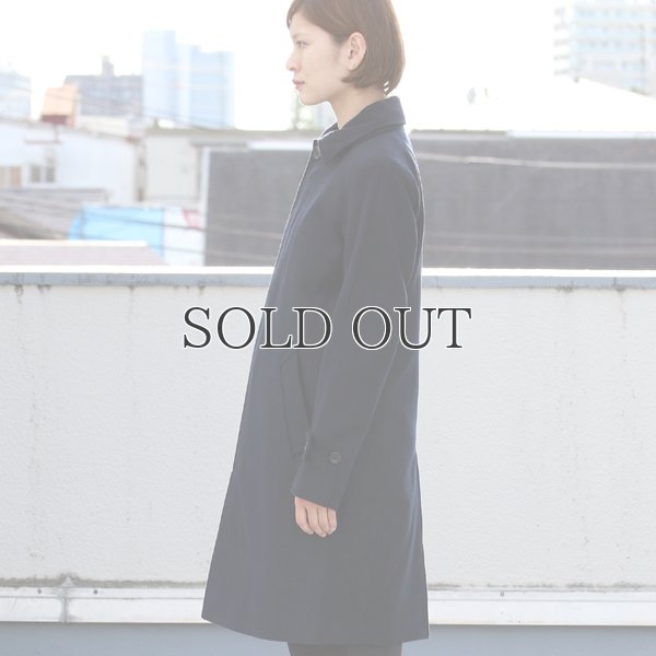 画像3: 550gピュアウールメルトンステンカラーコート [Lady's]【送料無料】/ Audience
