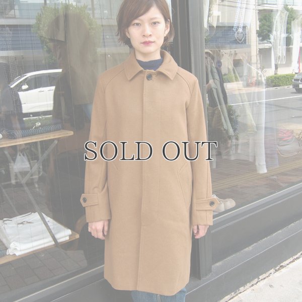 画像5: 550gピュアウールメルトンステンカラーコート [Lady's]【送料無料】/ Audience