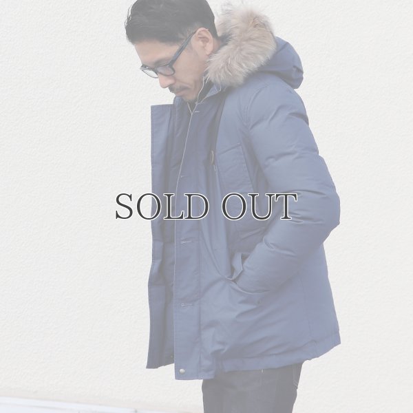 画像3: 『ダウン＆フェザー』ワックスコーティング脱着ファーN3Bダウンジャケット 【送料無料】/ Audience