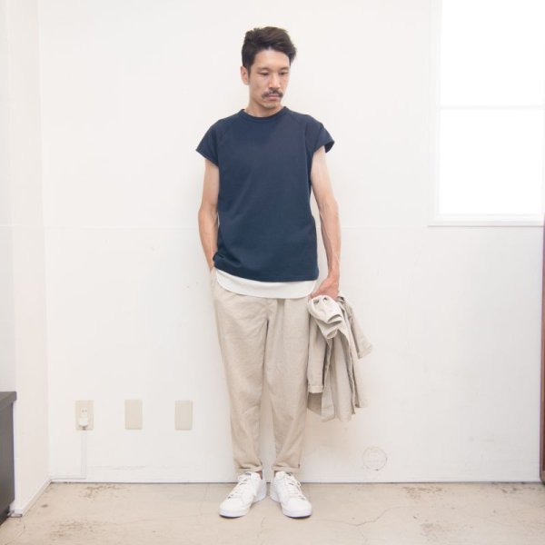 画像11: 【RE PRICE/価格改定】セーターライク天竺キャップスリーブベスト【MADE IN JAPAN】『日本製』/ Upscape Audience