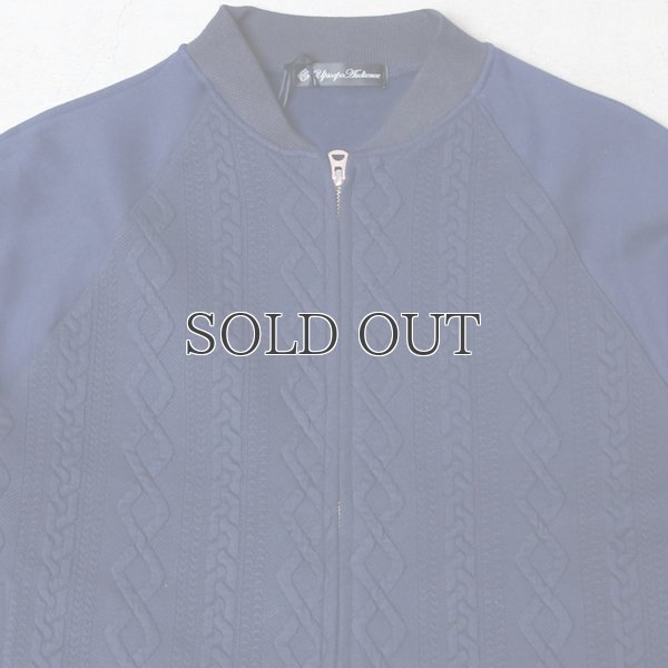 画像8: ケーブル裏毛 MA1ブルゾン【レディース】【MADE IN JAPAN】『日本製』 / Upscape Audience