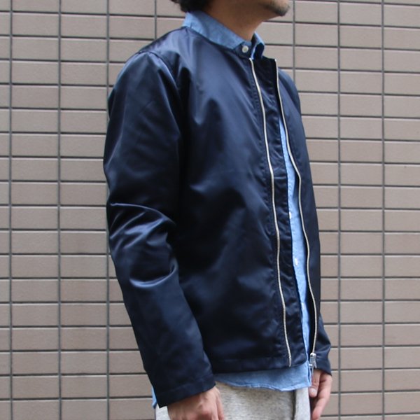画像13: 【RE PRICE / 価格改定】ヴィンテージナイロンツイル ノーカラーJacket【MADE IN JAPAN】『日本製』  / Upscape Audience