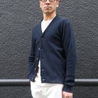 More photos1: 【RE PRICE/価格改定】ビッグワッフルモックVネックカーディガン【MADE IN JAPAN】『日本製』 / Upscape Audience