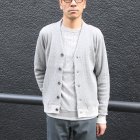 More photos3: 【RE PRICE/価格改定】ビッグワッフルモックVネックカーディガン【MADE IN JAPAN】『日本製』 / Upscape Audience
