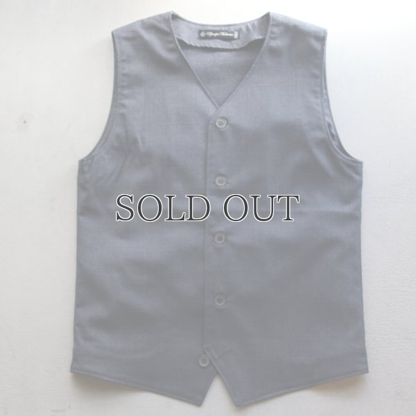 画像15: ウールライクツイルストレッチ Vネックベスト【MADE IN JAPAN】『日本製』 / Upscape Audience