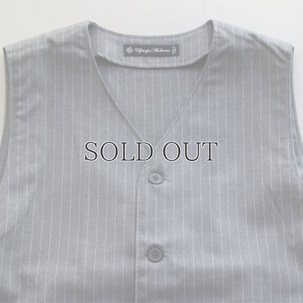 画像20: ウールライクツイルストレッチ Vネックベスト【MADE IN JAPAN】『日本製』 / Upscape Audience