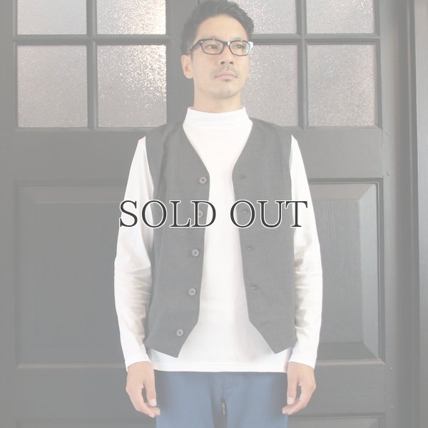 画像8: ウールライクツイルストレッチ Vネックベスト【MADE IN JAPAN】『日本製』 / Upscape Audience