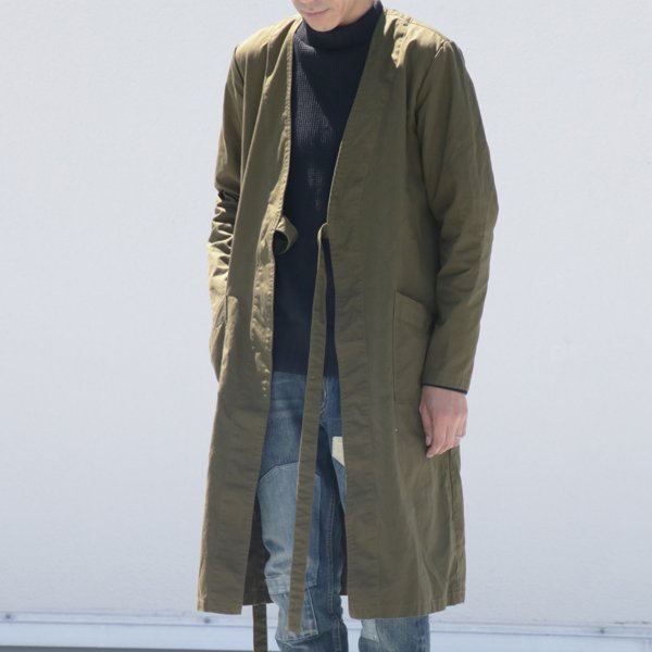 画像11: 【RE PRICE / 価格改定】コーマウェザーキモノガウンコート【MADE IN JAPAN】『日本製』  / Upscape Audience