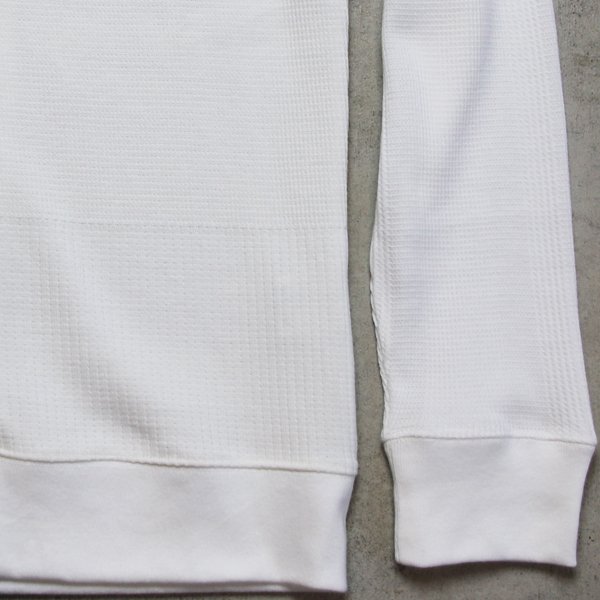 画像15: 【RE PRICE/価格改定】BOROライク ランダムワッフルランダム釦 モックVネックカーディガン【MADE IN JAPAN】『日本製』 / Upscape Audience