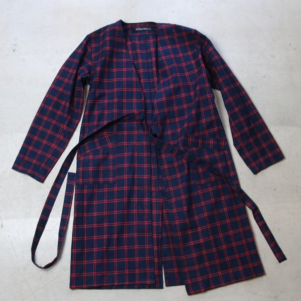 画像19: 【RE PRICE / 価格改定】フランネルチェック キモノガウンコート【MADE IN JAPAN】『日本製』 / Upscape Audience
