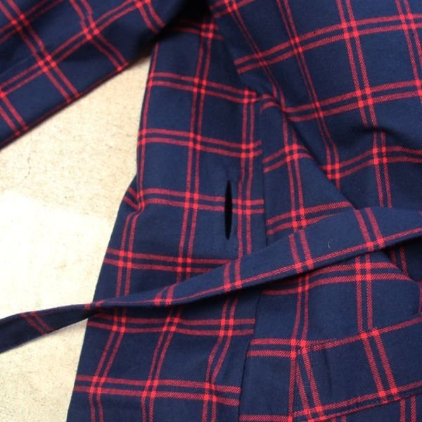 画像15: 【RE PRICE / 価格改定】フランネルチェック キモノガウンコート【MADE IN JAPAN】『日本製』 / Upscape Audience