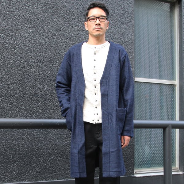 画像8: 【RE PRICE/価格改定】ヘビーウェイト裏毛クルーネックスナップジャケット【MADE IN JAPAN】『日本製 / Upscape Audience