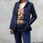 More photos1: 綿麻ムラ糸サージドライビング_Jacket［Lady's］【MADE IN JAPAN】『日本製』【送料無料】/ Upscape Audience