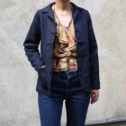 More photos2: 綿麻ムラ糸サージドライビング_Jacket［Lady's］【MADE IN JAPAN】『日本製』【送料無料】/ Upscape Audience