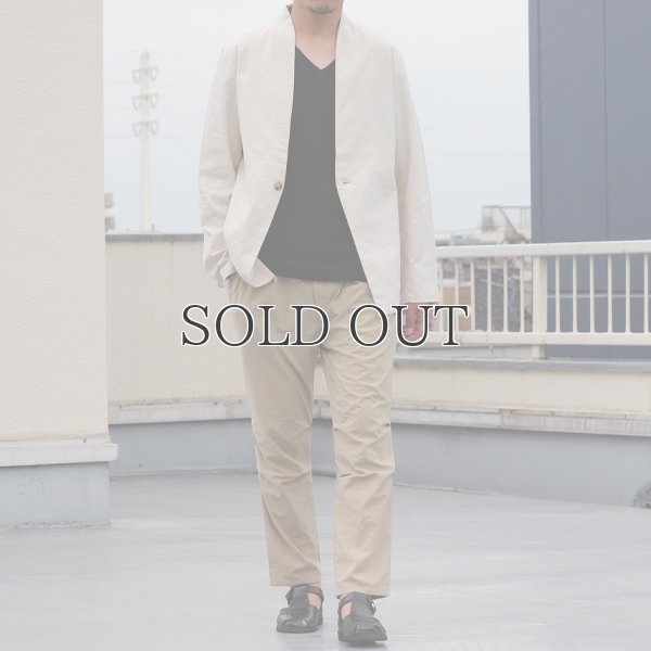 画像8: 綿麻キャンバス1Bカラーレス_jacket【MADE IN JAPAN】『日本製  / Upscape Audience