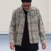 画像2: 【RE PRICE/価格改定】70’ｓサーフチェックオープンカラーライト_Jacket【MADE IN JAPAN】『日本製』/ Upscape Audience (2)