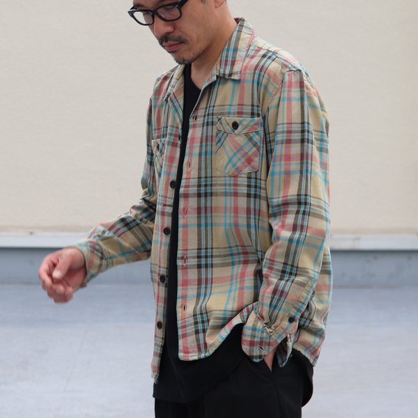 画像4: 【RE PRICE / 価格改定】70’ｓサーフチェックオープンカラーライト_Jacket【MADE IN JAPAN】『日本製』/ Upscape Audience