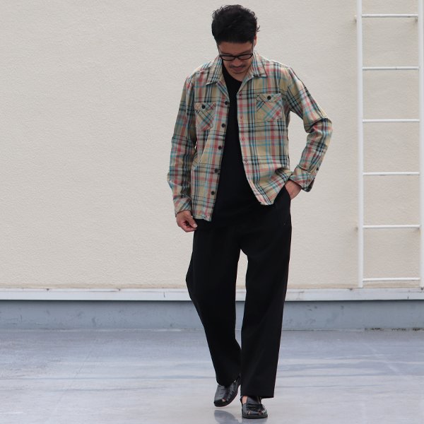 画像7: 【RE PRICE / 価格改定】70’ｓサーフチェックオープンカラーライト_Jacket【MADE IN JAPAN】『日本製』/ Upscape Audience