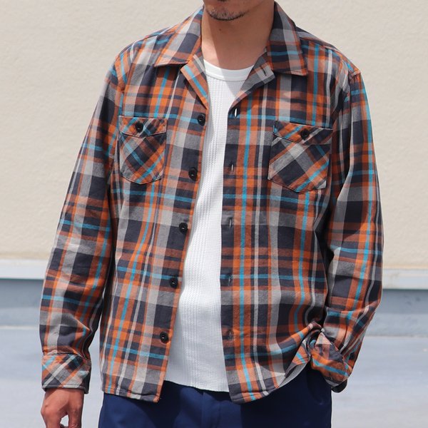 画像6: 【RE PRICE / 価格改定】70’ｓサーフチェックオープンカラーライト_Jacket【MADE IN JAPAN】『日本製』/ Upscape Audience