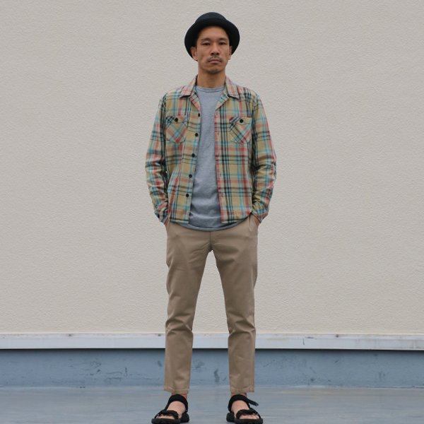 画像16: 【RE PRICE / 価格改定】70’ｓサーフチェックオープンカラーライト_Jacket【MADE IN JAPAN】『日本製』/ Upscape Audience