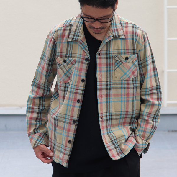 画像11: 【RE PRICE / 価格改定】70’ｓサーフチェックオープンカラーライト_Jacket【MADE IN JAPAN】『日本製』/ Upscape Audience