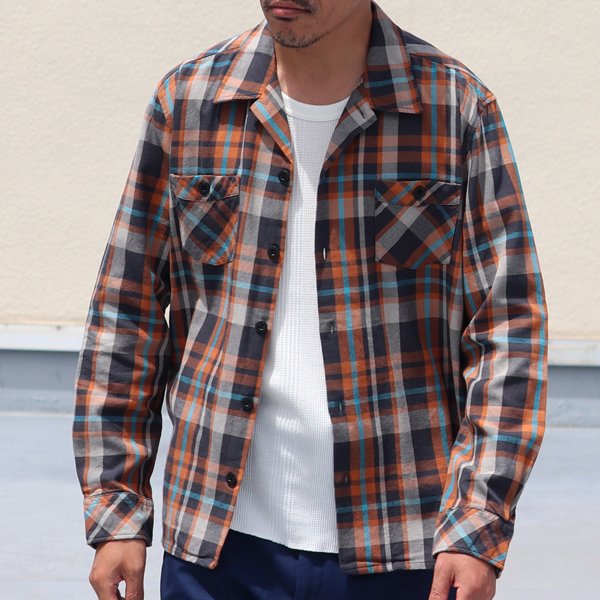 画像7: 【RE PRICE / 価格改定】70’ｓサーフチェックオープンカラーライト_Jacket【MADE IN JAPAN】『日本製』/ Upscape Audience