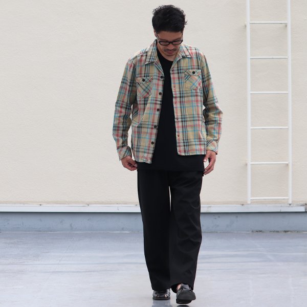 画像12: 【RE PRICE / 価格改定】70’ｓサーフチェックオープンカラーライト_Jacket【MADE IN JAPAN】『日本製』/ Upscape Audience