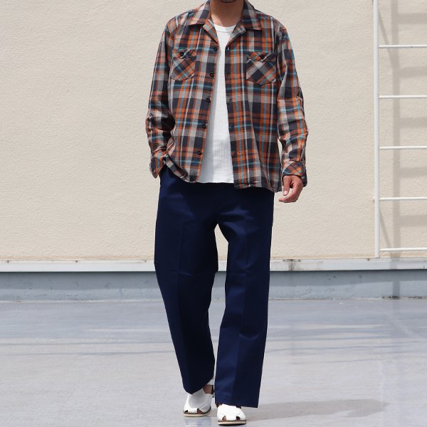 画像9: 【RE PRICE / 価格改定】70’ｓサーフチェックオープンカラーライト_Jacket【MADE IN JAPAN】『日本製』/ Upscape Audience