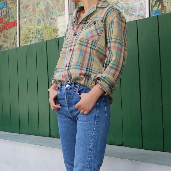 画像6: 【RE PRICE / 価格改定】70’ｓサーフチェックオープンカラーライト_Jacket【MADE IN JAPAN】『日本製』/ Upscape Audience