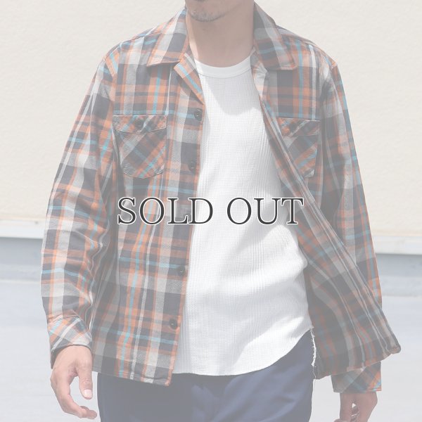 画像9: 70’sサーフチェックオープンカラーライト_Jacket【MADE IN JAPAN】『日本製』/ Upscape Audience