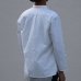 画像19: コットンギャバジンスタンドスモールカラー9分袖 シャツジャケット【MADE IN JAPAN】『日本製』/ Upscape Audience
