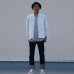 画像16: コットンギャバジンスタンドスモールカラー9分袖 シャツジャケット【MADE IN JAPAN】『日本製』/ Upscape Audience