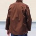画像6: コットンギャバジンスタンドスモールカラー9分袖 シャツジャケット【MADE IN JAPAN】『日本製』/ Upscape Audience