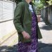 画像4: コットンギャバジンスタンドスモールカラー９分袖 ライト_Jacket【MADE IN JAPAN】『日本製』/ Upscape Audience (4)