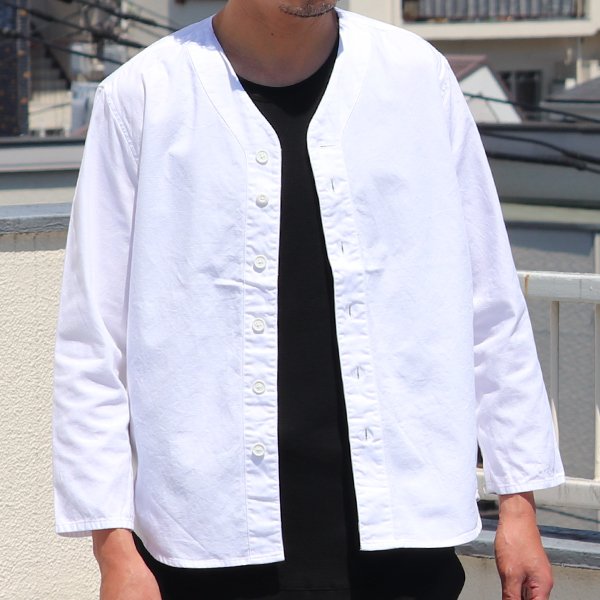 画像4: オックスベースボール9分袖ライト_Jacket【MADE IN JAPAN】『日本製』/ Upscape Audience