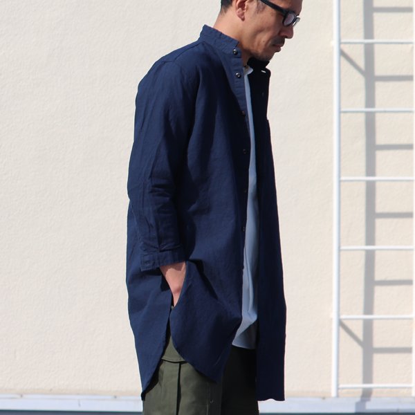 画像6: ソフトリネンコットンキャンバスローマシャツコート【MADE IN JAPAN】『日本製』/ Upscape Audience