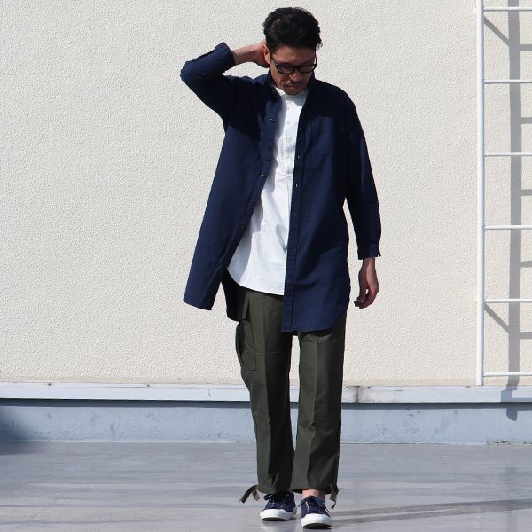 画像9: ソフトリネンコットンキャンバスローマシャツコート【MADE IN JAPAN】『日本製』/ Upscape Audience