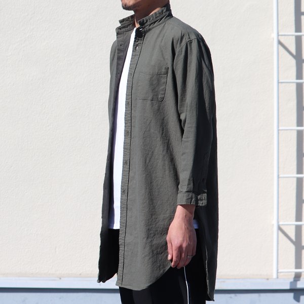 画像10: ソフトリネンコットンキャンバスローマシャツコート【MADE IN JAPAN】『日本製』/ Upscape Audience