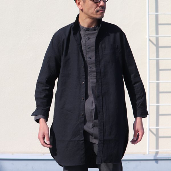 画像9: ソフトリネンコットンキャンバスローマシャツコート【MADE IN JAPAN】『日本製』/ Upscape Audience