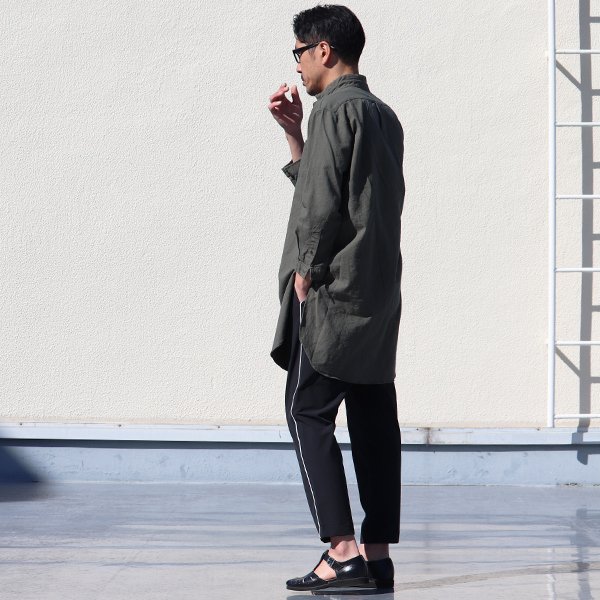 画像4: ソフトリネンコットンキャンバスローマシャツコート【MADE IN JAPAN】『日本製』/ Upscape Audience