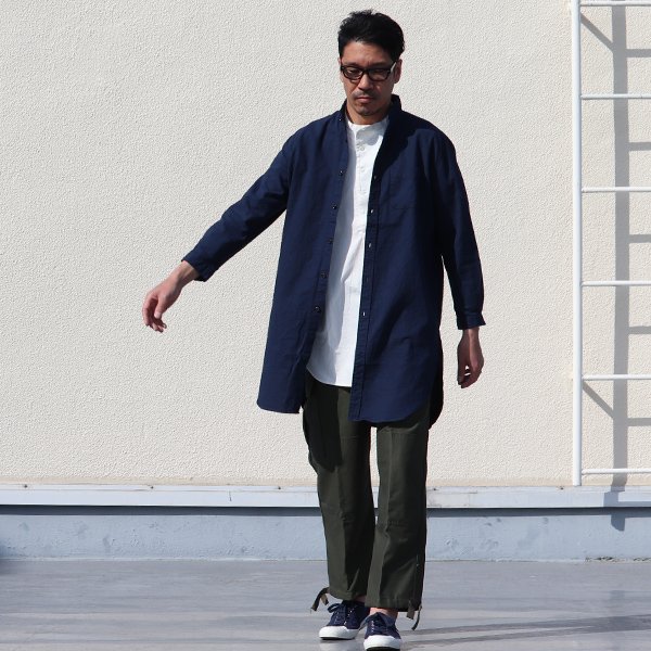 画像13: ソフトリネンコットンキャンバスローマシャツコート【MADE IN JAPAN】『日本製』/ Upscape Audience