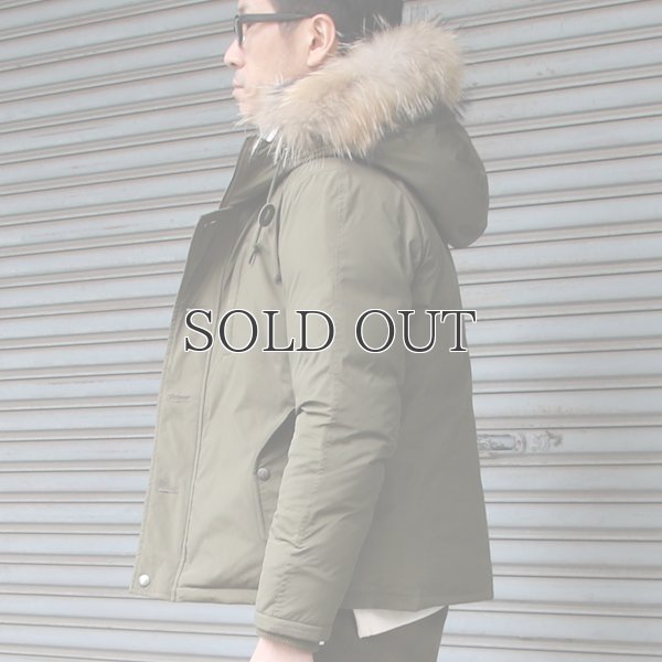画像16: 『ダウン＆フェザー』小松精錬撥水ナイロン脱着ファー付N2Bダウンジャケット 【送料無料】 / Audience