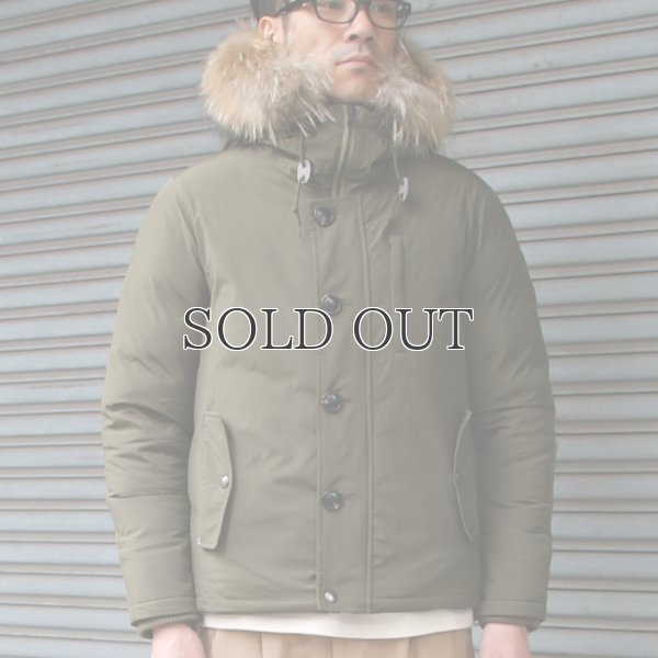画像18: 『ダウン＆フェザー』小松精錬撥水ナイロン脱着ファー付N2Bダウンジャケット 【送料無料】 / Audience