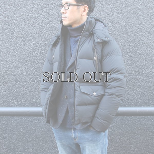 画像6: 4WAYストレッチナイロン 脱着フードダウンジャケット/ Audience