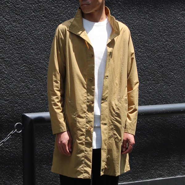 画像7: 撥水ナイロンタフタ レイズドネックコート【MADE IN JAPAN】『日本製』/ Upscape Audience