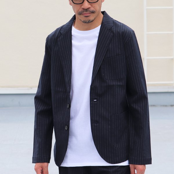画像8: ギャバジンストレッチ 2Bテーラードジャケット【MADE IN JAPAN】『日本製』 / Upscape Audience