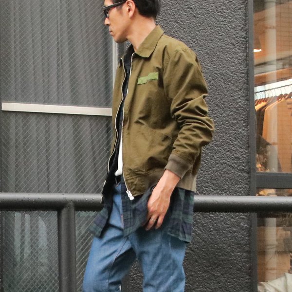 画像15: 【RE PRICE / 価格改定】コーマウェザールーズフライトZIPジャケット【MADE IN JAPAN】『日本製』 / Upscape Audience