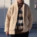 画像2: ソフトタッチ ボアフリース ショールカラー スナップジャケット【MADE IN JAPAN】『日本製』/ Upscape Audience (2)