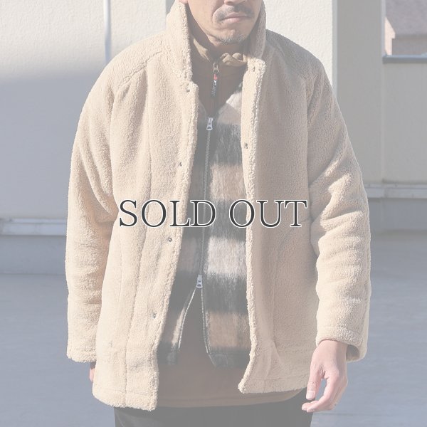 画像3: ソフトタッチ ボアフリース ショールカラー スナップジャケット【MADE IN JAPAN】『日本製』/ Upscape Audience