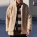 画像3: ソフトタッチ ボアフリース ショールカラー スナップジャケット【MADE IN JAPAN】『日本製』/ Upscape Audience (3)